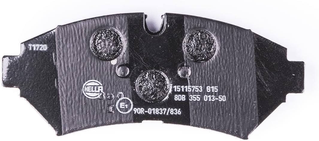 HELLA PAGID 8DB 355 013-501 Bremsbelagsatz - T1720 - Dicke/Stärke: 16.9mm - Bremssystem: Wagner - mi