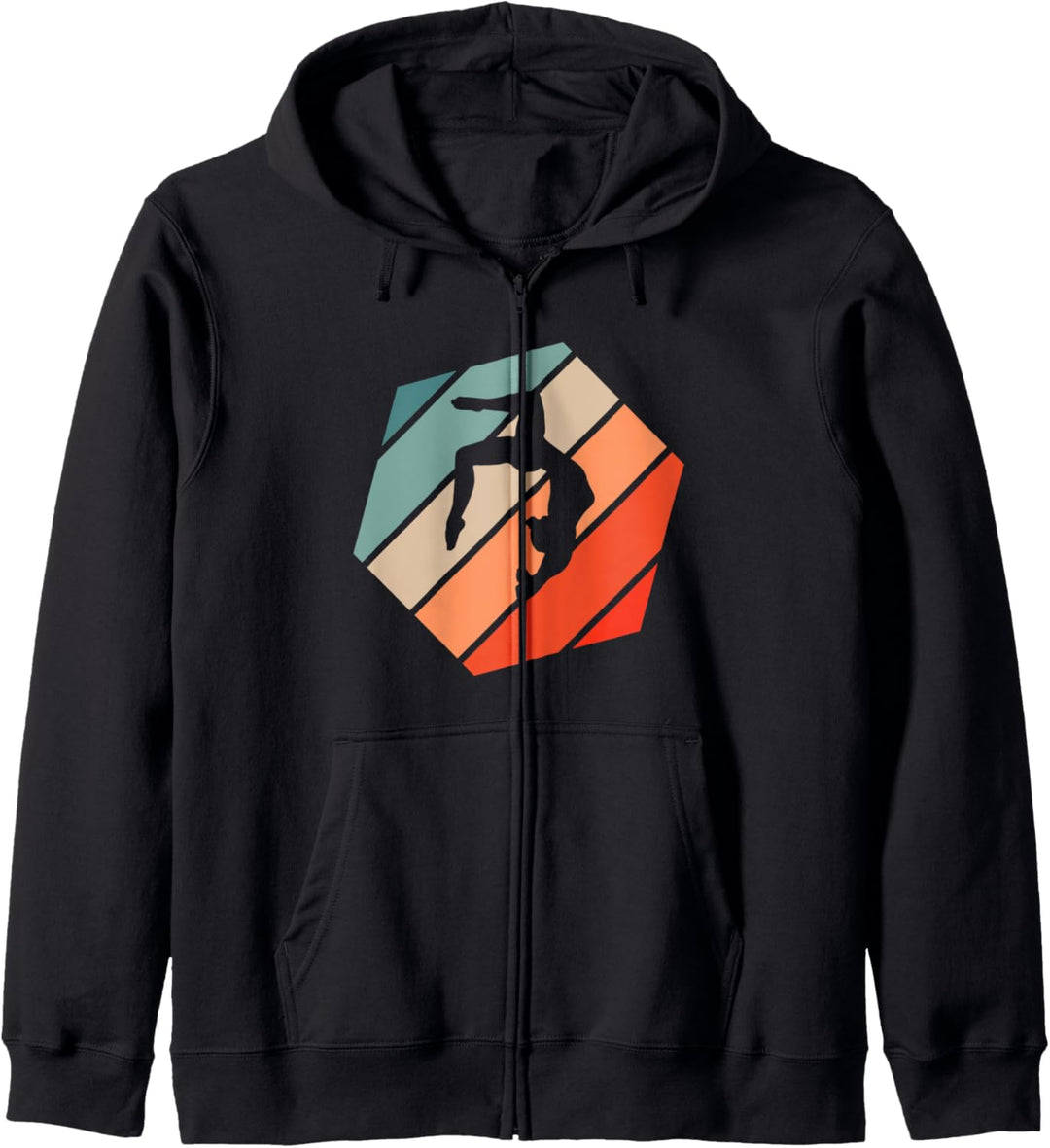 Pole Dance Retro Style Vintage Kapuzenjacke