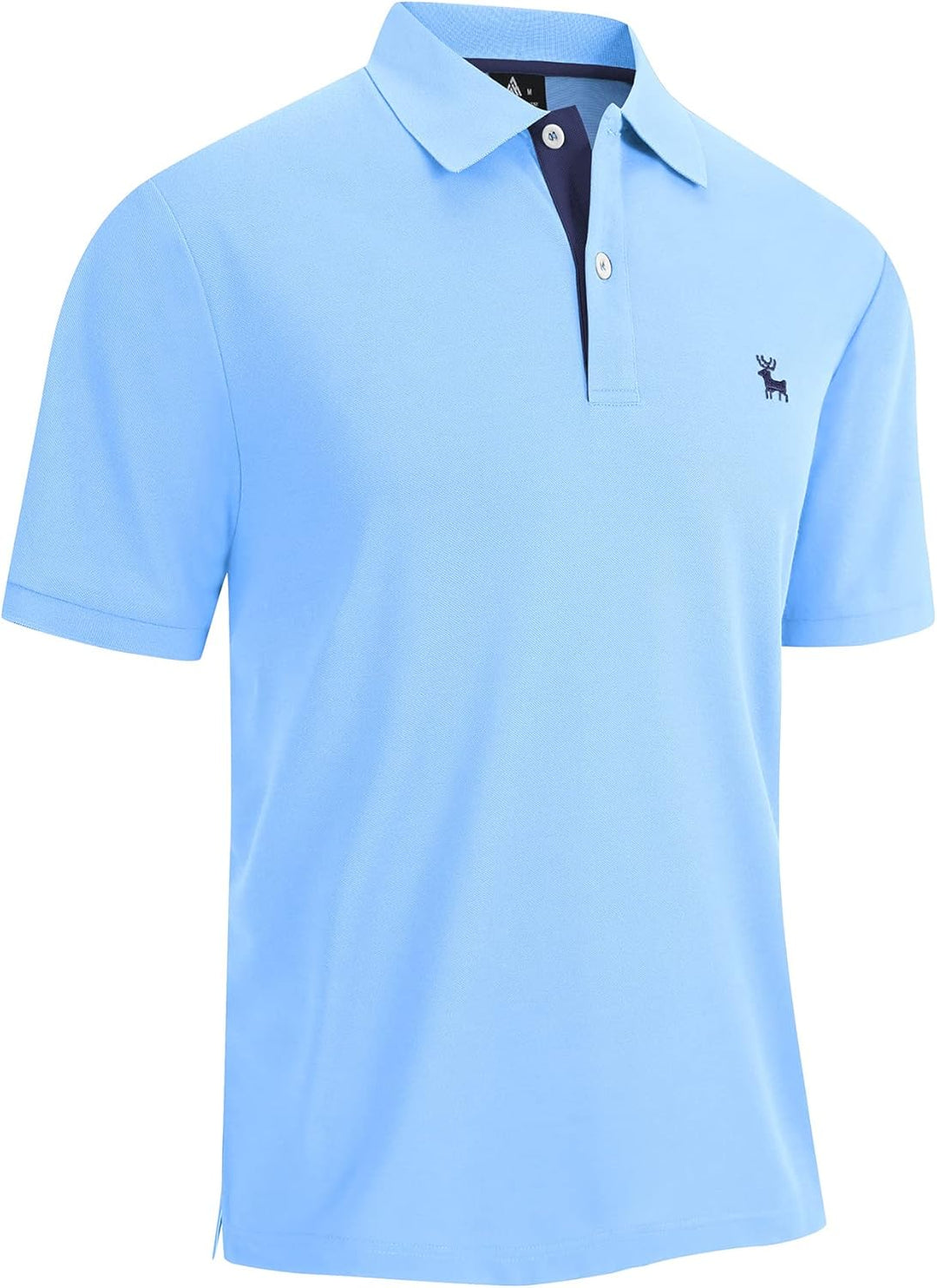 JACKETOWN Polo Shirts Herren Kurzarm Tshirt Schnelltrocknend Casual Shirt Outdoor Atmungsaktives Pol