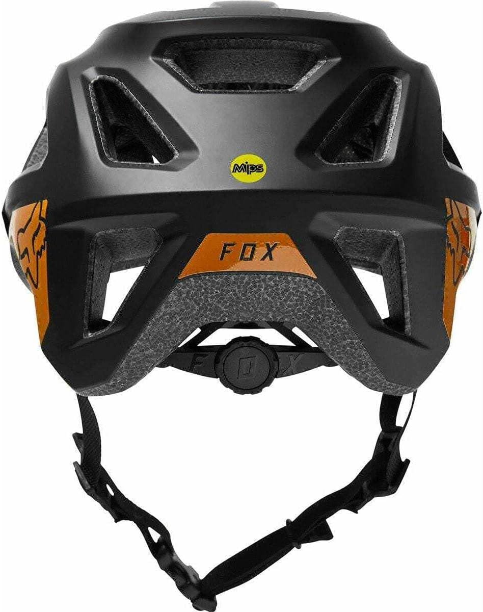 Fox Racing Helm Mainframe MIPS Motorcycle Clothing L Black/Gold, L Black/Gold