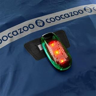 coocazoo Regenhülle, Blue, blau, reflektierend und wasserdicht, getapte Nähte, geeignet für Rucksäck