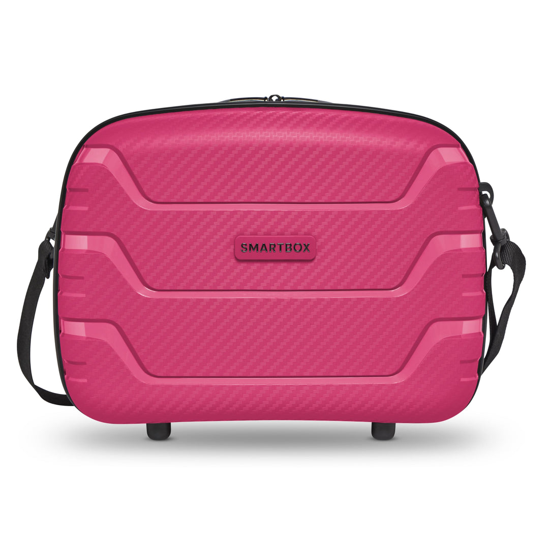 SMARTBOX Hartschalen Handgepäck Kosmetik-Koffer | Stabiles Beauty-Case mit Aufsteckfunktion | 34 x 1