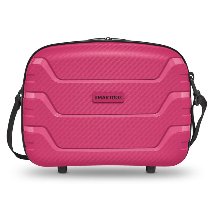 SMARTBOX Hartschalen Handgepäck Kosmetik-Koffer | Stabiles Beauty-Case mit Aufsteckfunktion | 34 x 1