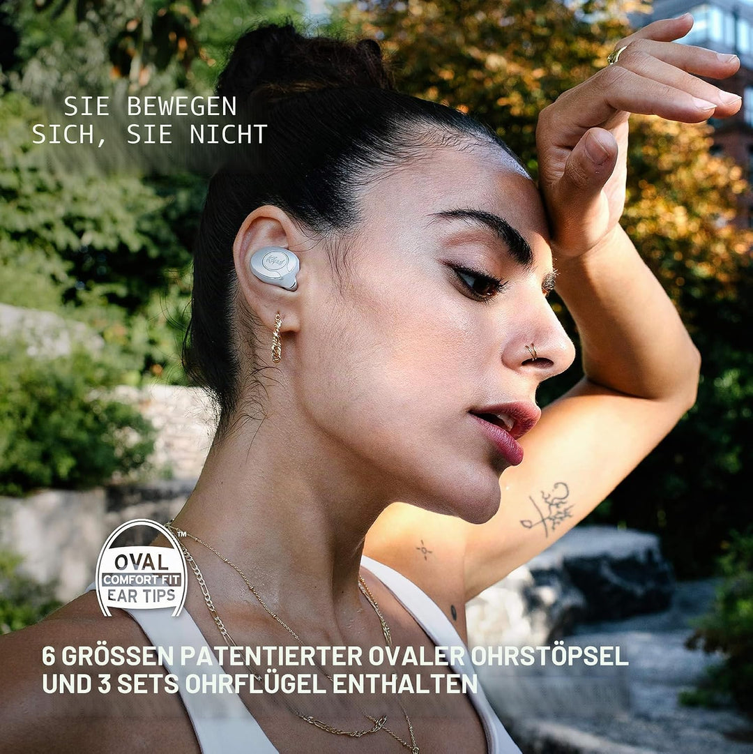 Klipsch II True Wireless Sport White, Weiss, Intraaural, Weiss