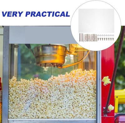 PRETYZOOM Popcorn Maschinen Türverkleidung Popcorn Maschinen Blende Ersetzen Schallwand Für Automati