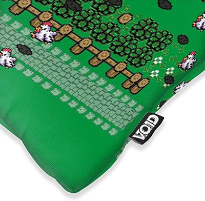 VOID Link Retro Gamer Kissenbezug Kissenhülle Outdoor Indoor Hyrule, Kissen Grösse:60 x 60 cm, 60 x