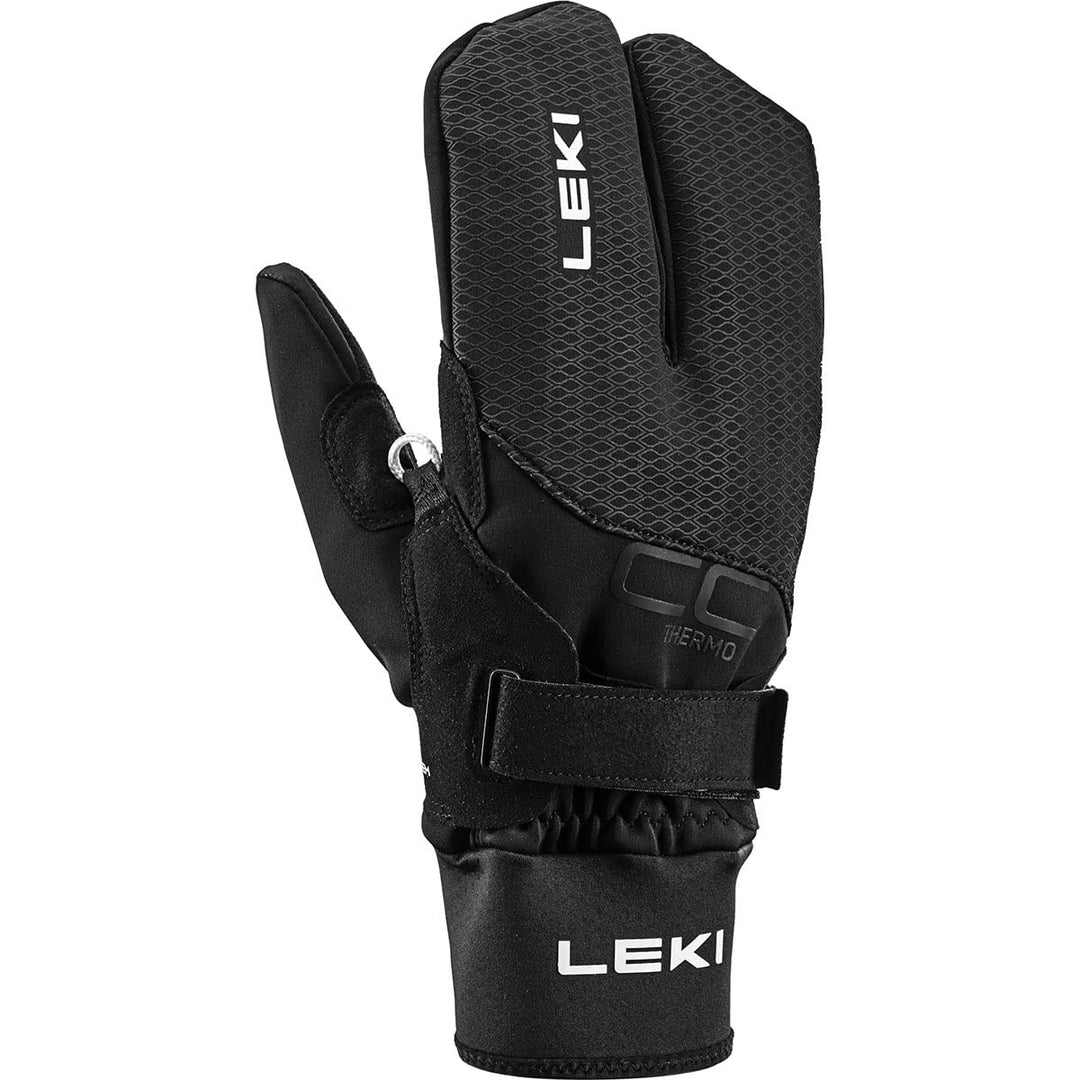 LEKI CC Thermo Shark Lobster (2+2) Handschuhe EU 8.5 Schwarz, EU 8.5 Schwarz