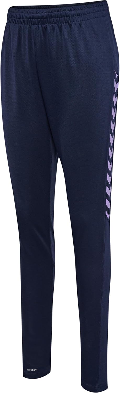 hummel hmlSTALTIC Trainingshose Damen Damen XS Marine/Paisley Lila, XS Marine/Paisley Lila