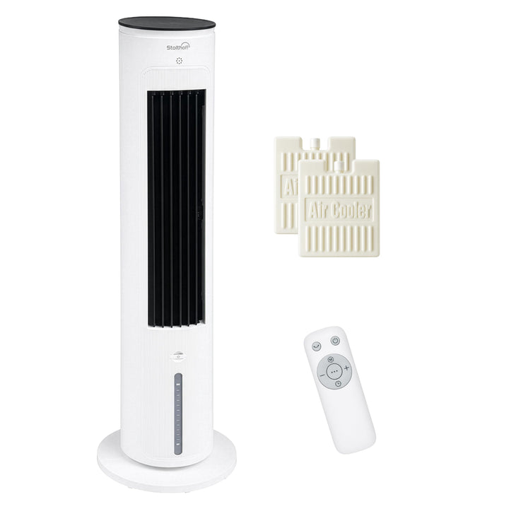 Turmventilator mit Wasserkühlung, Luftkühler, Verdunstungskühler, Ventilator, Tragbares Kühlgerät, T