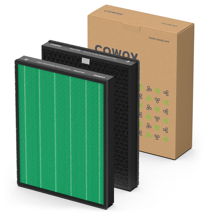 Coway 2-in-1 MAX2 Filter (1 Filter) für DualClean APMS-1020A Dual Clean Max2Filter, Dual Clean Max2F