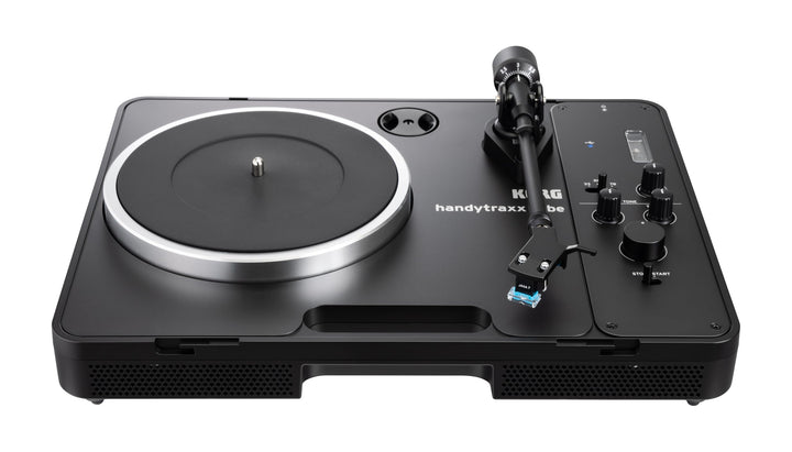 Korg - handytraxx Tube Tragbarer Plattenspieler mit Nutube Vakuumröhre