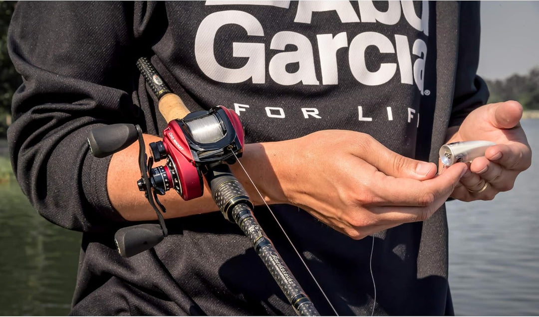 Abu Garcia Revo Rocket Low Profile Baitcast Angelrolle Left Hand, Left Hand
