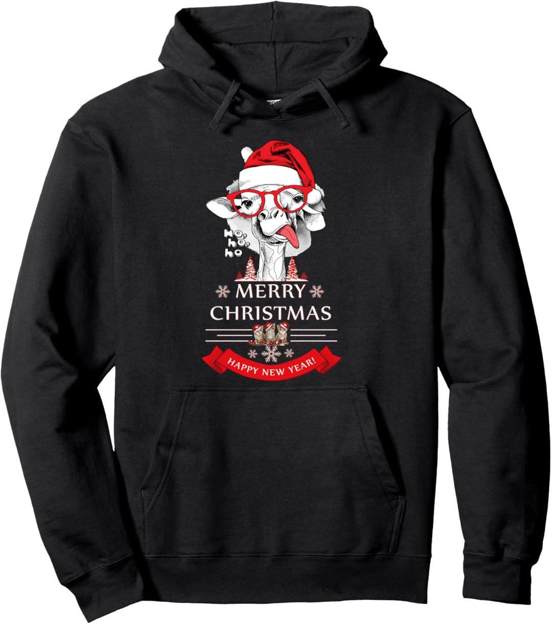 Lustiges Weihnachtshemd Weihnachten ho-ho-ho Pullover Hoodie