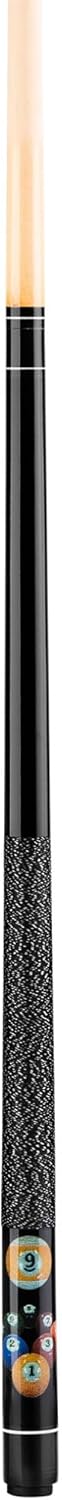 Winsport Billard Queue für Kinder, Junior Poolball, 125cm, kurzer Queue, Short cue, 2-teilig, 13 mm