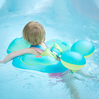 Myir JUN Schwimmring Baby, Aufblasbarer Baby Schwimmring Baby Schwimmreifen Schwimmhilfe mit Baby Sc