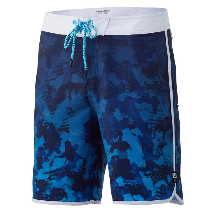 HUK Herren Classic Boardshort 20" Print Shorts 28 San Sai, 28 San Sai