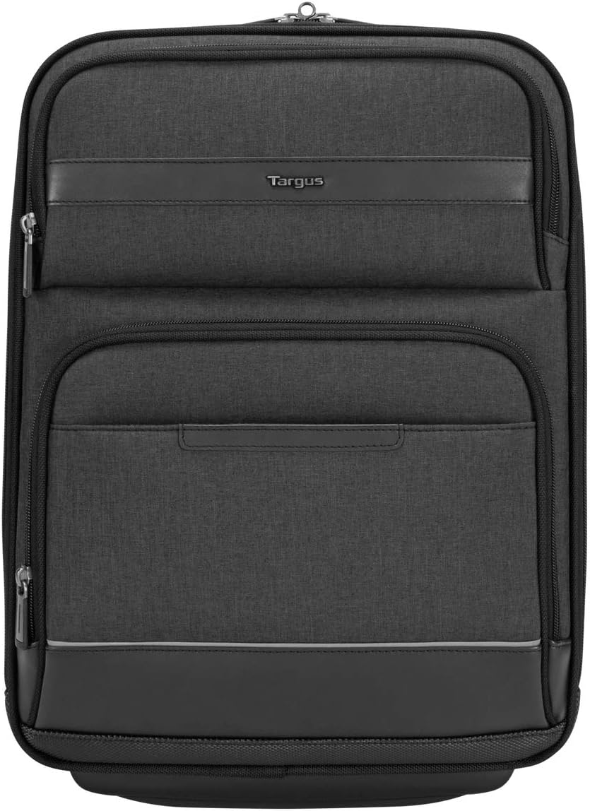 Targus TBR038GL CitySmart 12-15,6” Compact Untersitz-Rollkoffer – Schwarz/Grau