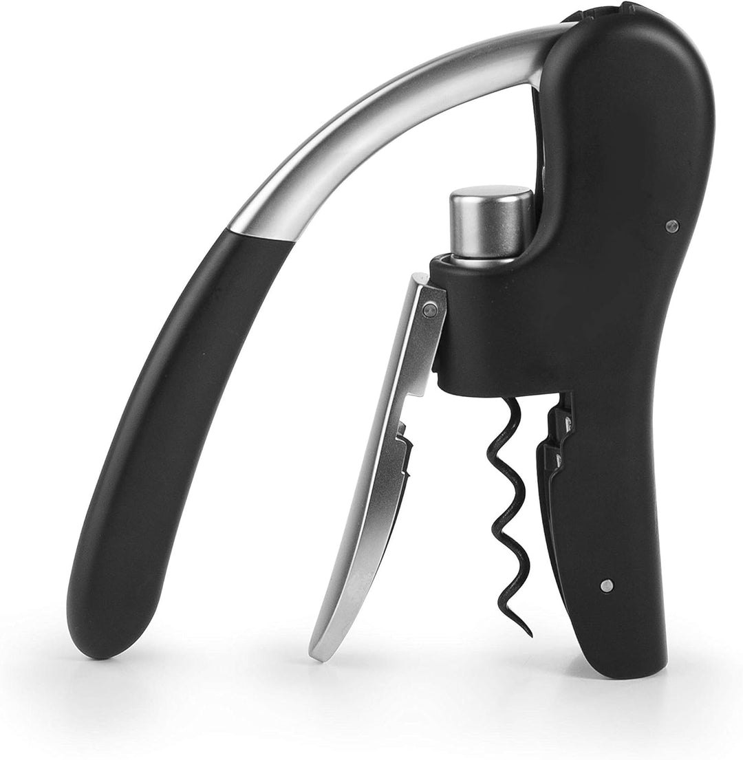 IBILI 695003 SACACORCHOS DE PALANCA VERTICAL LUXE, Stainless Steel, grau