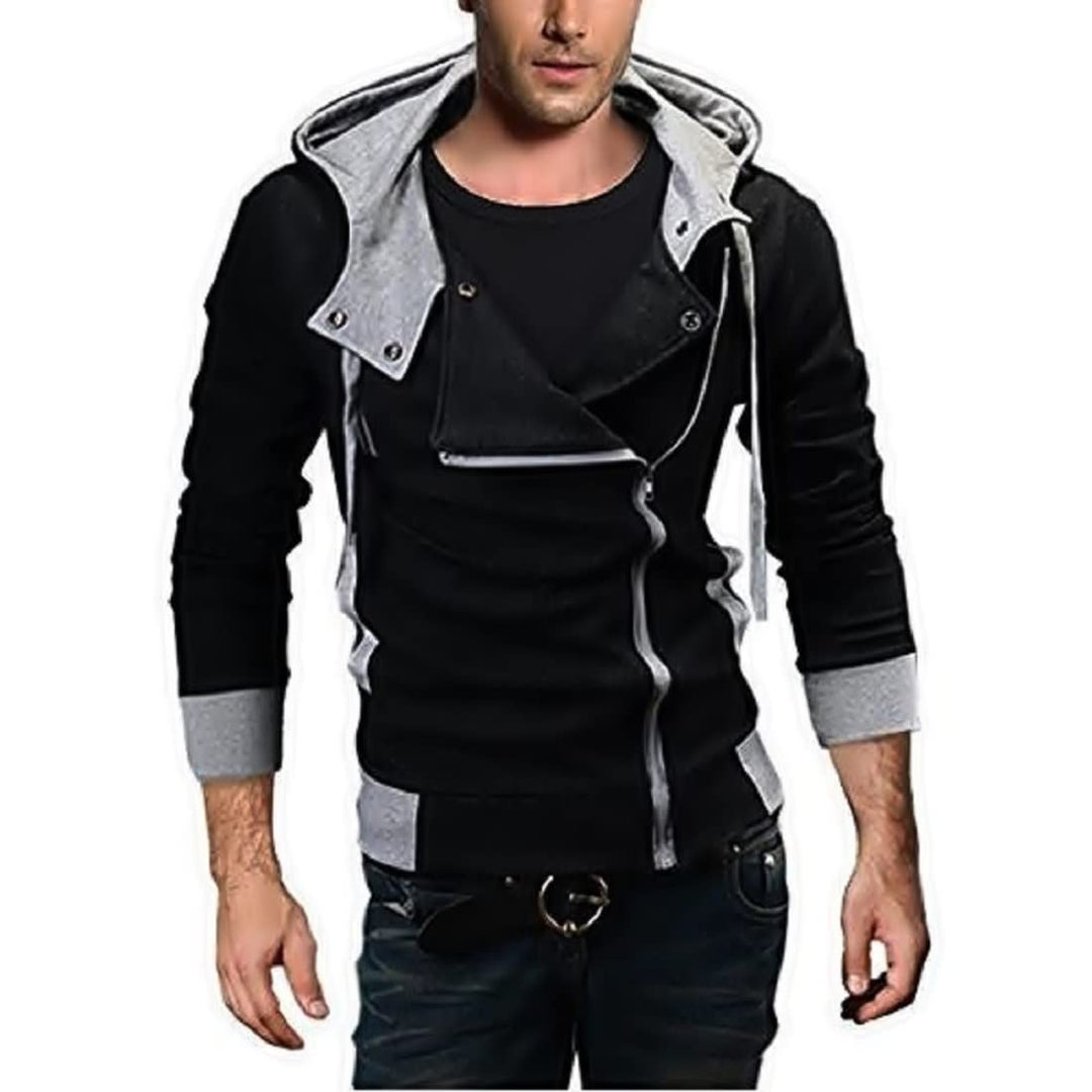 Sweatshirt für Herren – Herren mit Kapuze – Sportpullover – Trikot – Geschenkidee – Reissverschluss