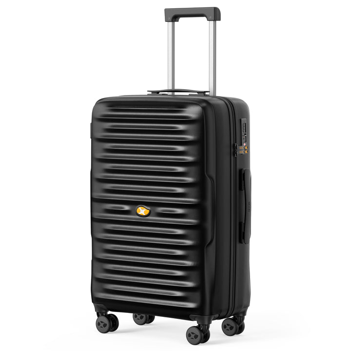 MGOB Koffer Mittelgross Hartschalen Trolley Polycarbonat Leicht Reisekoffer mit TSA-Schloss, 66x44x2