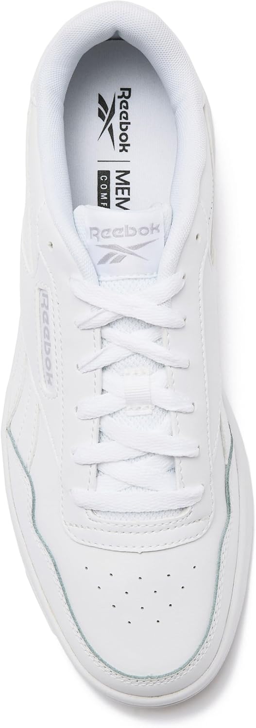 Reebok Unisex Court Advance Sneaker 34.5 EU Ftwwht Cdgry2 Ftwwht, 34.5 EU Ftwwht Cdgry2 Ftwwht