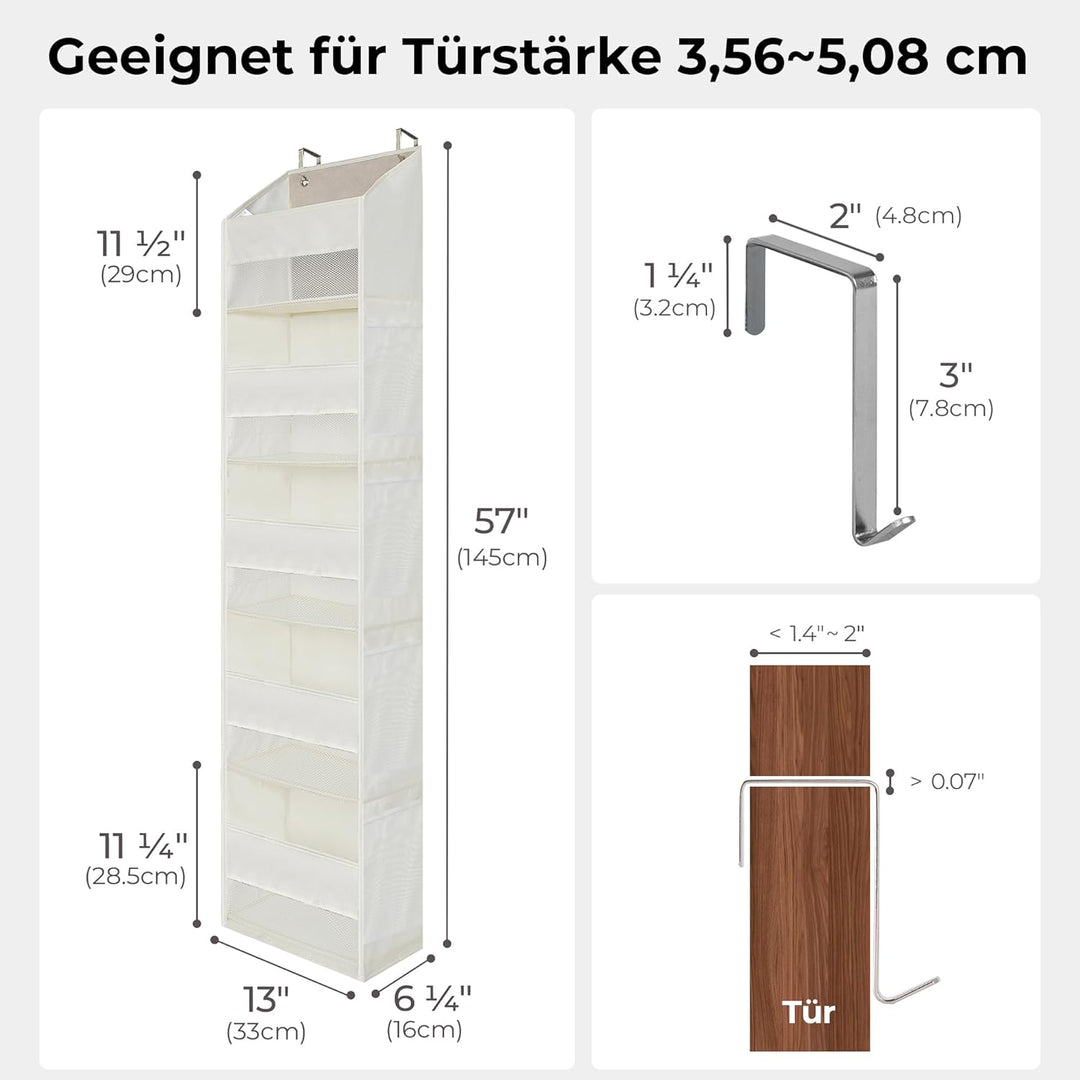 GRANNY SAYS Tür Hängeorganizer mit 5 Fächern, Packung mit 1 hinter der Tür hängenden Speicherorganis