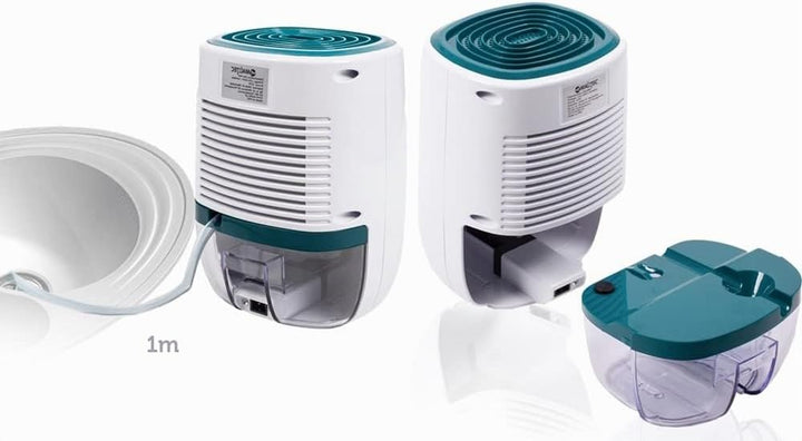 MalTec Luftentfeuchter DH-800 | 800ml Tank | Tragbarer Lufttrockner | gegen Feuchtigkeit Schmutz & S