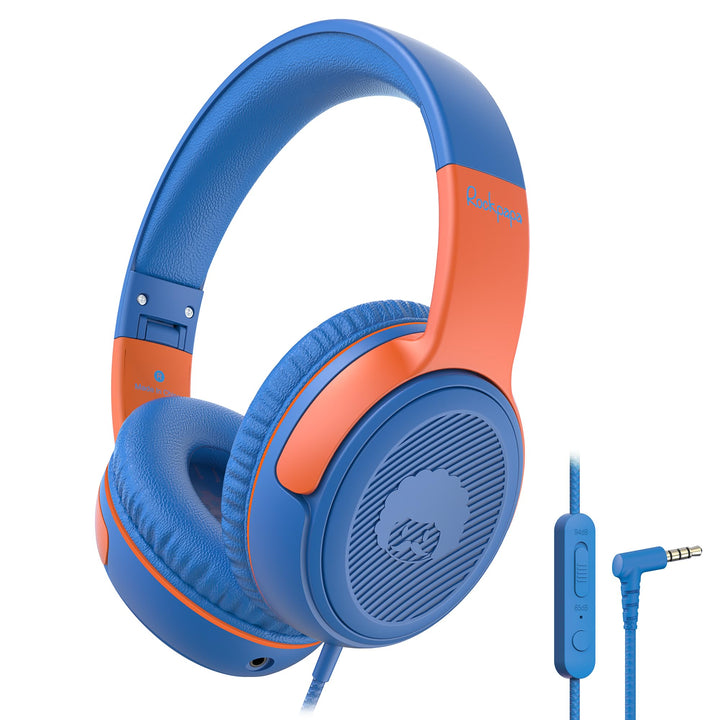 RockPapa Share 1 Kopfhörer Kinder Schule Mädchen Junge, 85dB/94dB Lautstärkebegrenzung, Sharing-Funk