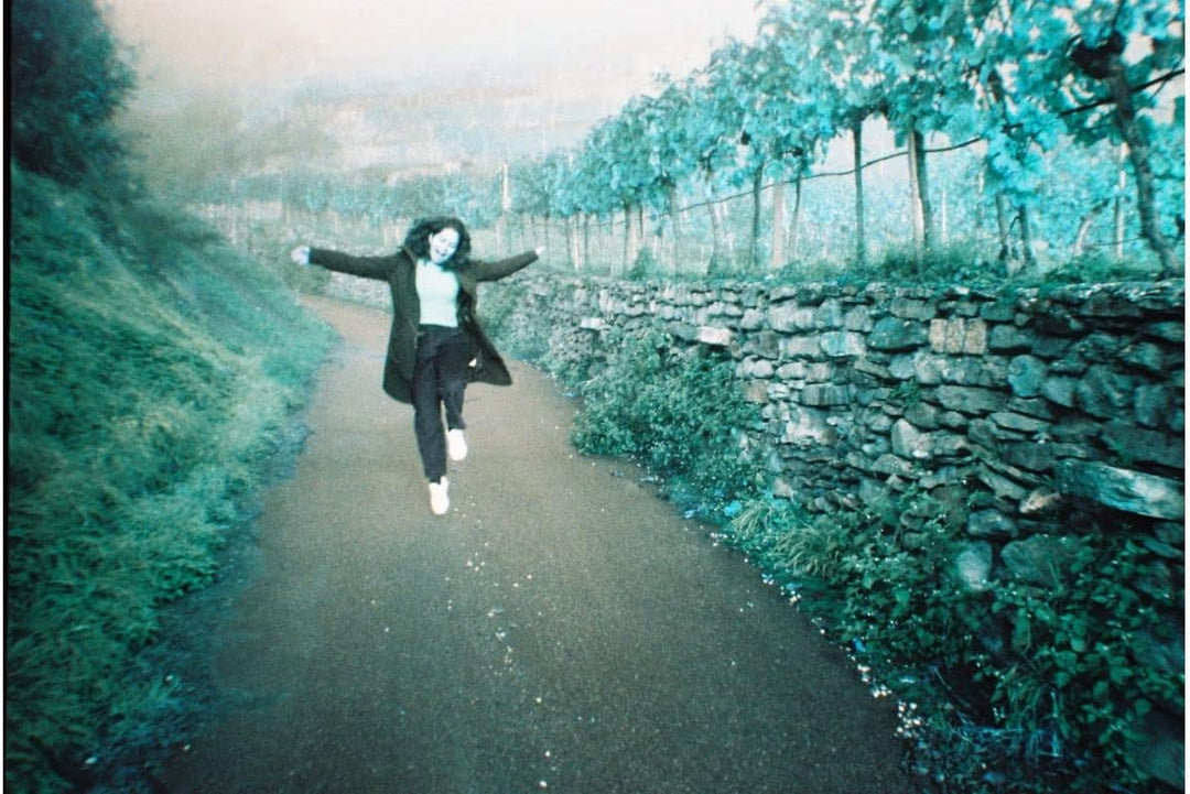 Einfache Verwendung Nachladbare Filmkamera LomoChrome Türkis