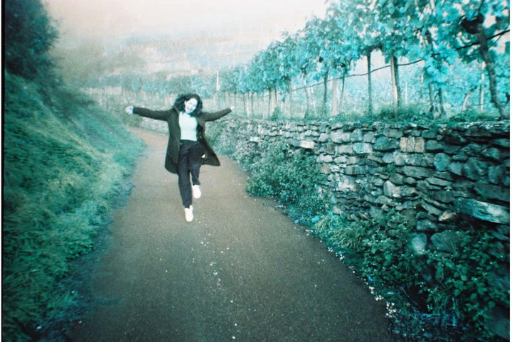 Einfache Verwendung Nachladbare Filmkamera LomoChrome Türkis