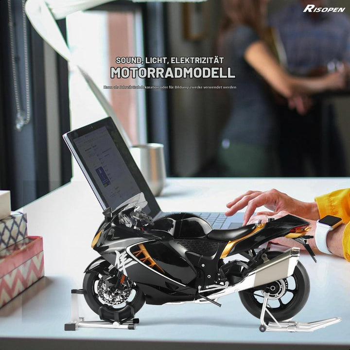 1:6 Motorradmodell Mj057-schwarz, Mj057-schwarz