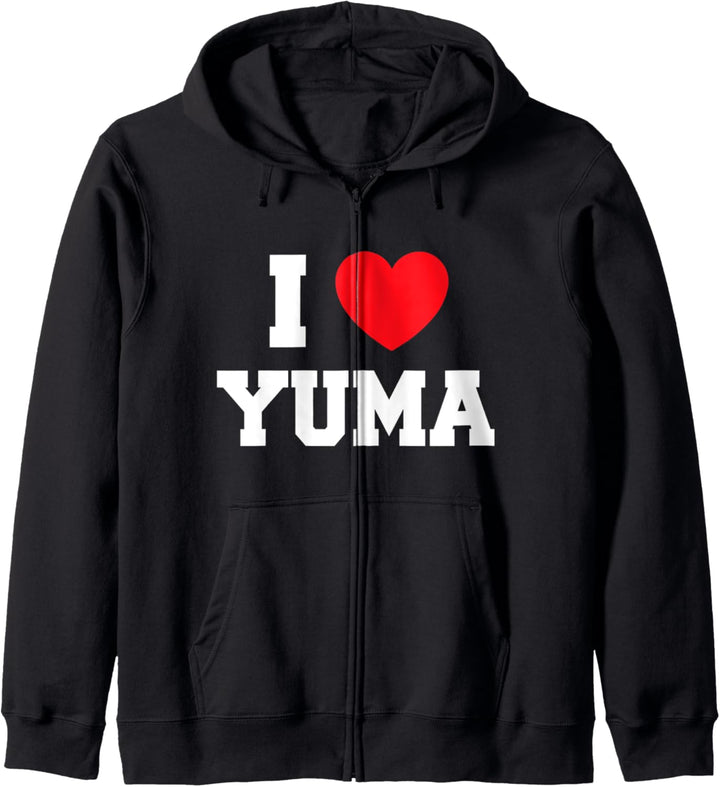 I Love Yuma Kapuzenjacke