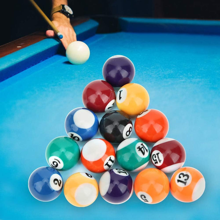 Billard Pool Balls, Umweltfreundliche Polyesterharz, Pool Training Bälle, 16 Stück 32mm, Kinder Spie
