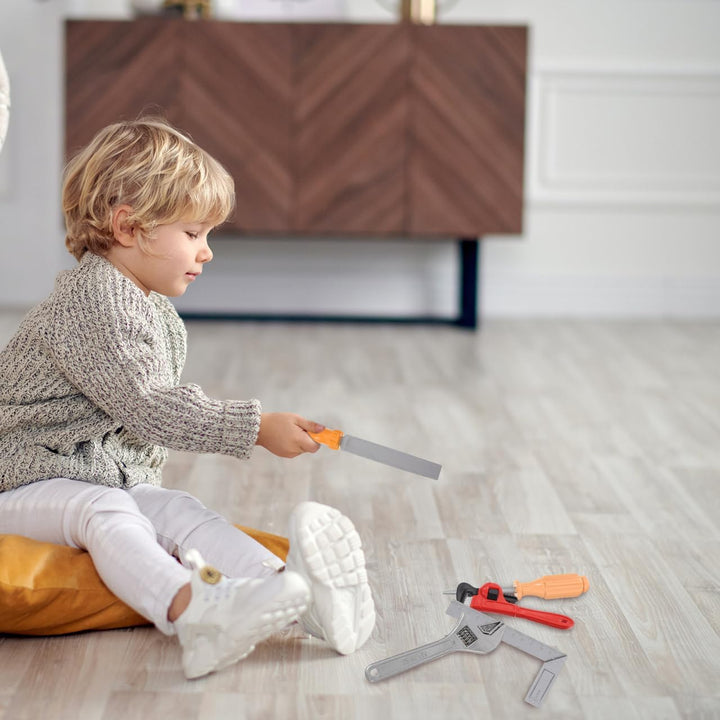 Kinder Werkzeug Set Werkzeugspielzeug Reparieren Handwerker-Reparaturspielzeug Für Rollenspiel 2 Set