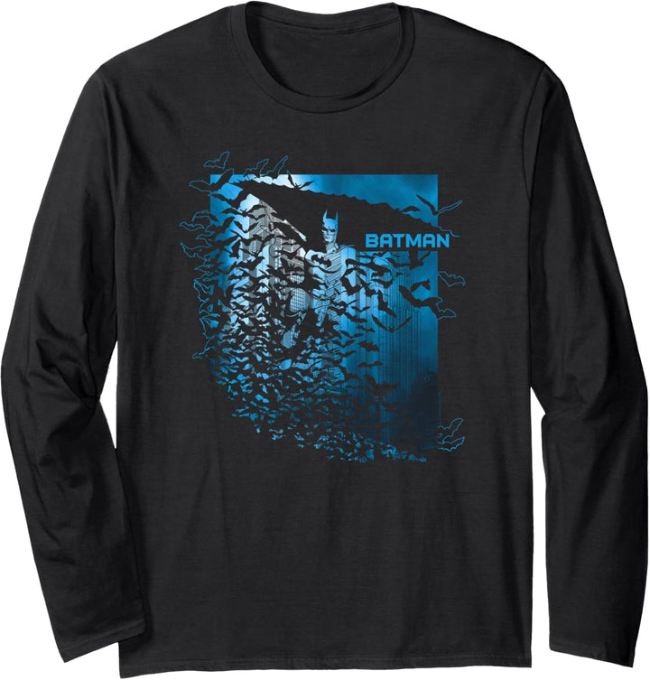 Batman Bat Among Bats Langarmshirt