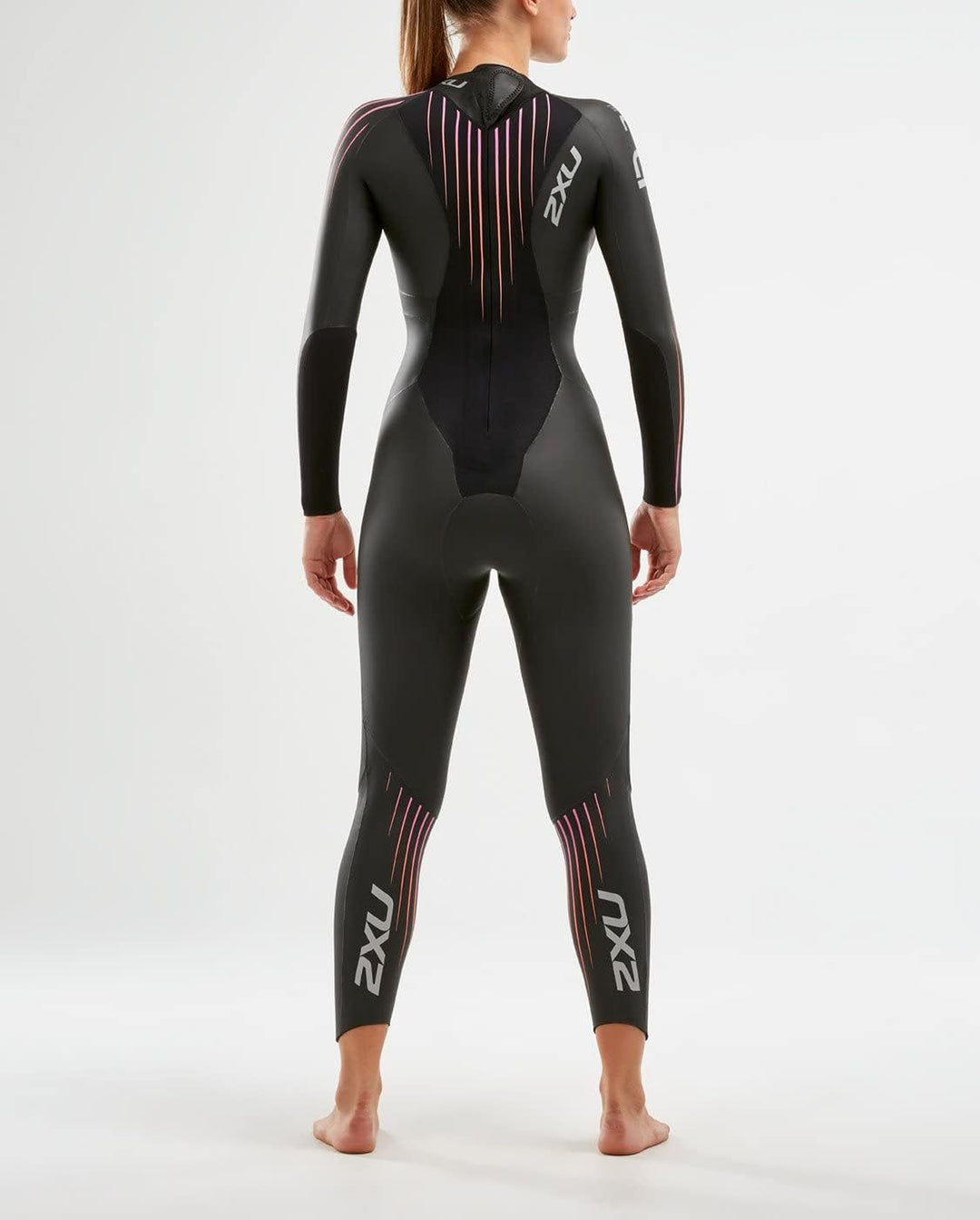 2XU Damen Ww4994c Neoprenanzug XS Schwarz/Sunset Ombre, XS Schwarz/Sunset Ombre