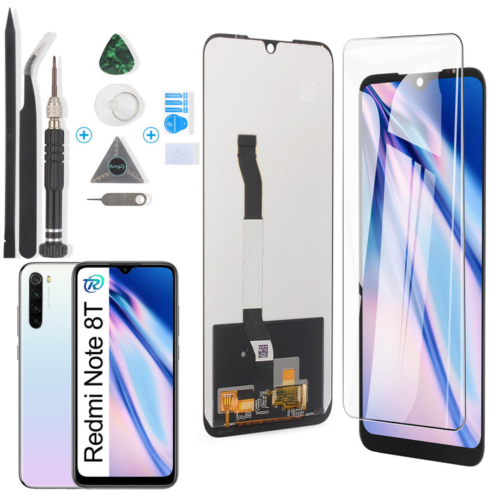 RongZy für Xiaomi Redmi Note 8T LCD Bildschirmersatz für Xiaomi Redmi Note 8T M1908C3XG Touchscreen