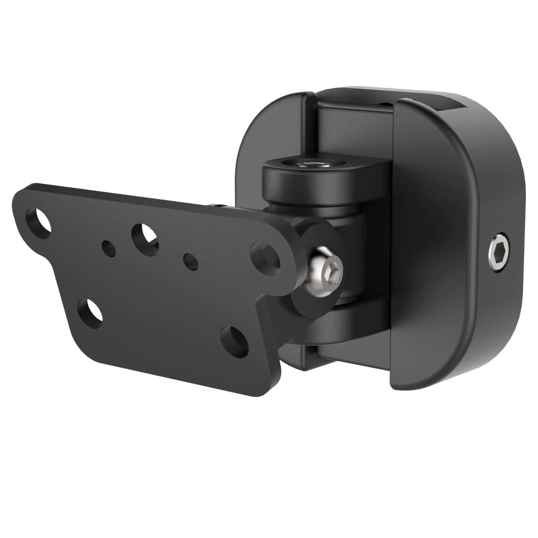 Hama Universal Lautsprecher-Wandhalterung, voll beweglich (neigbar/schwenkbar/360° drehbar, Boxenhal