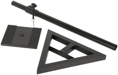 Unbekannt Hall Stands SKDB039 höhenverstellbarer Studio Monitor Ständer schwarz pulverbeschichtet Si