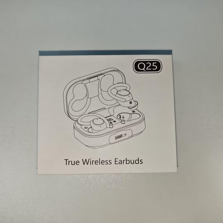 Bluetooth Kopfhörer Sport, In Ear Kopfhörer Kabellos Bluetooth 5.3 Kabellose Kopfhörer mit 4 Mic, 12