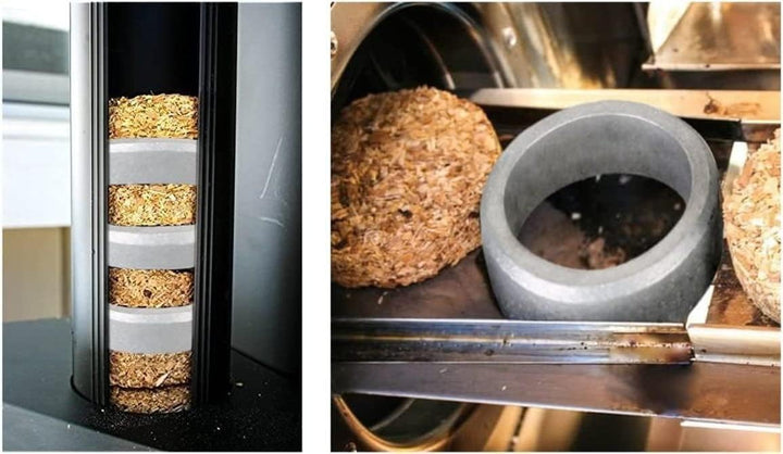 Bisquette Saver Kompatibel mit Bradley Smokers, Für das Überbrücken von Rauchbildung beim Niedrigtem