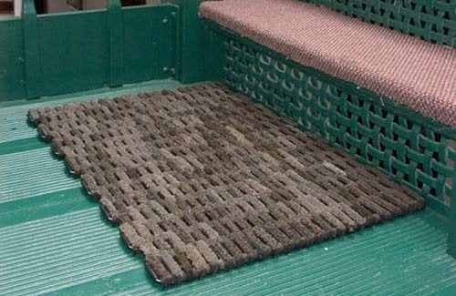 Durable Corporation-400S2030 Dura-Rug Fussmatte für den Aussenbereich, recycelter Stoff, 50,8 x 76,2