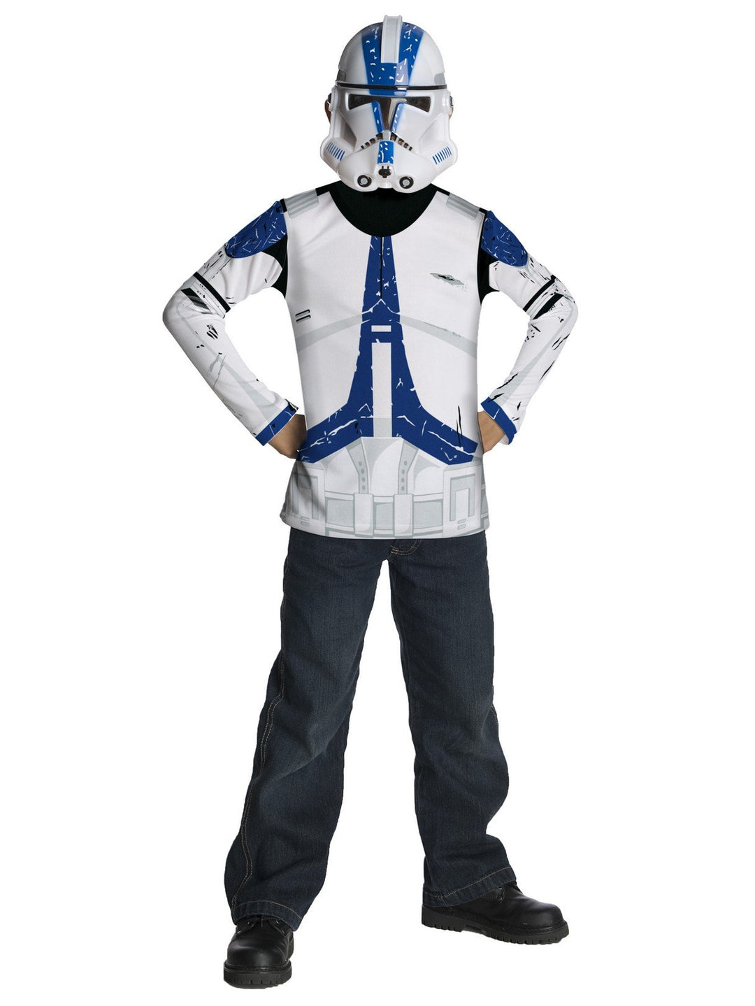 Klonkrieger Star Wars-Kostüm für Kinder 128/140 (8-10 Jahre)