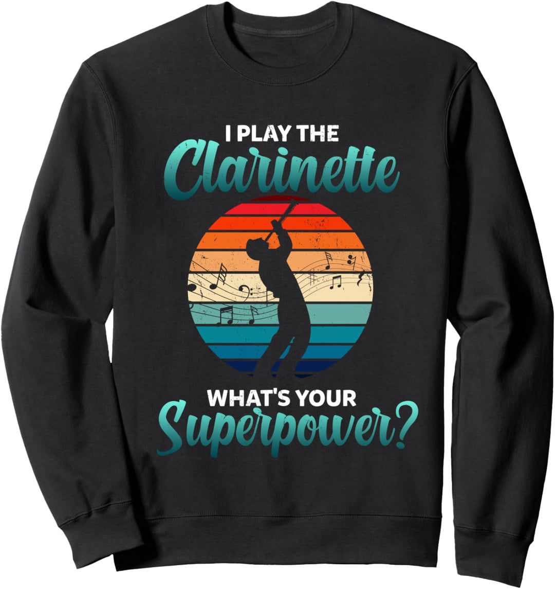 Klarinettenspieler Klarinette Sweatshirt