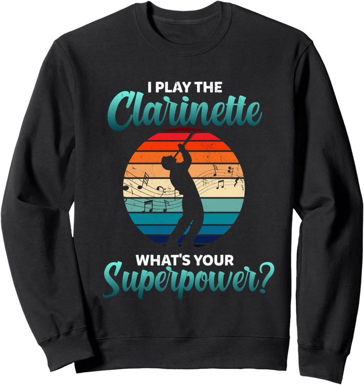 Klarinettenspieler Klarinette Sweatshirt