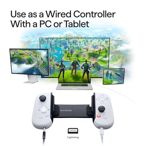 BACKBONE One Mobiler Gaming-Controller für das iPhone (Lightning) - PlayStation Edition - 2nd Gen -