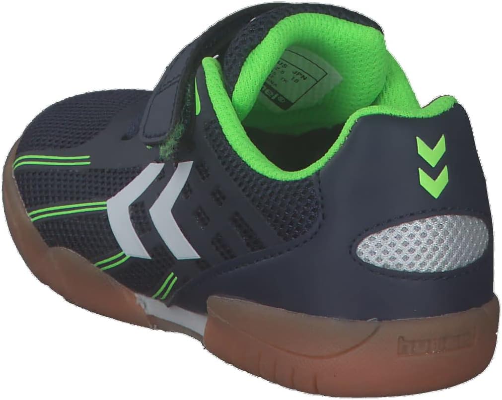 hummel Klettverschluss Multisport Shoe Root Elite Handball Kinder Grösse 28 EU Spectrum Blue, 28 EU
