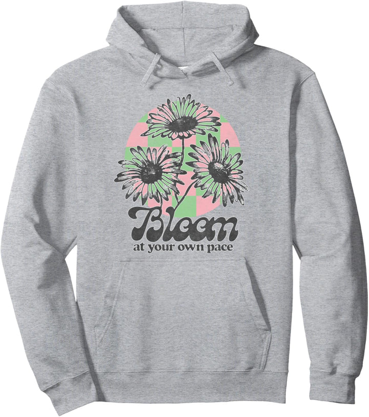 Trendy Bloom Daisies Pullover Hoodie