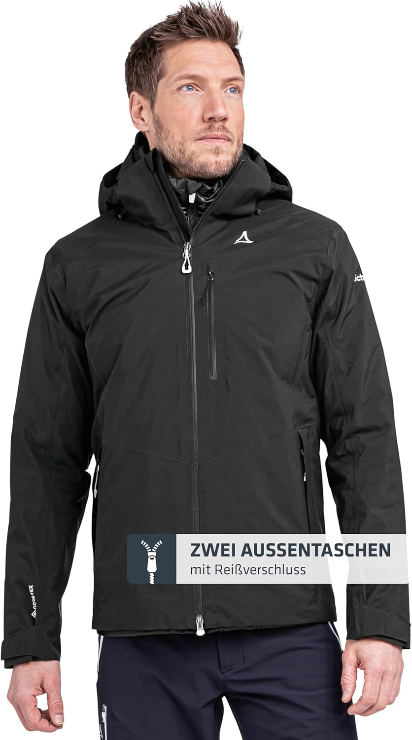 Schöffel Herren 2L Jacket Gaschurn M, Outdoorjacke mit wasserdichter, atmungsaktiver Membran, Winter