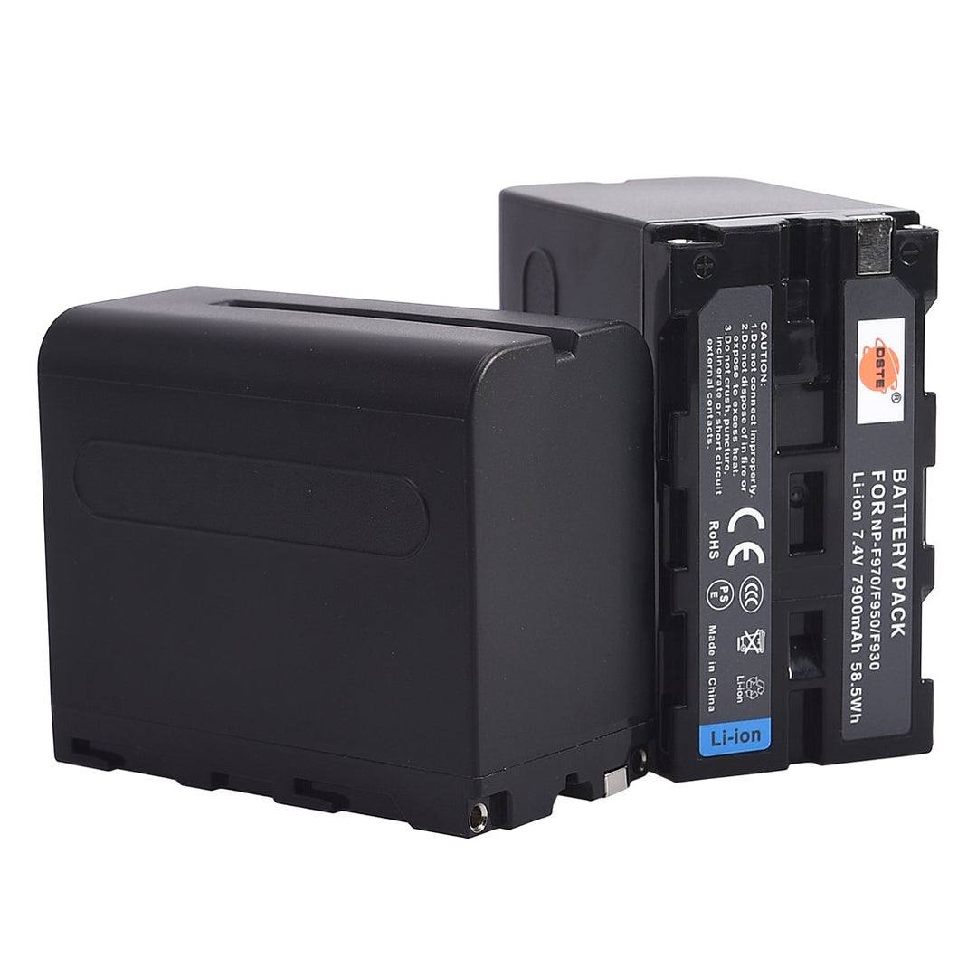 DSTE NP-F970 NP-F950 NP-F930 (7900 mAh/7,4 V) Akku kompatibel mit Sony CCD-TR910, CCD-TR917, CCD-TR9